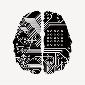 AI brain illustration